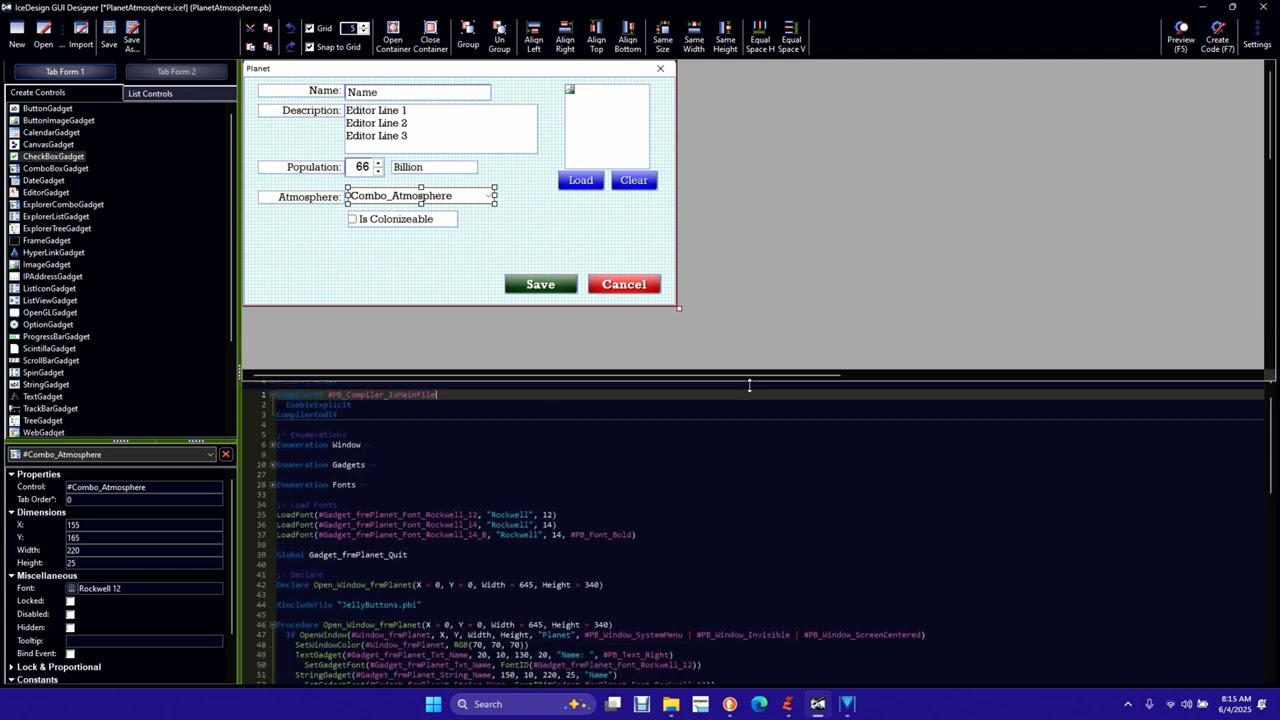 PureBasic Learning GUI Development #1
