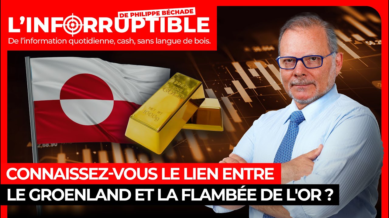 Connaissez-vous le lien entre le Groenland et la flambée de l'or ?