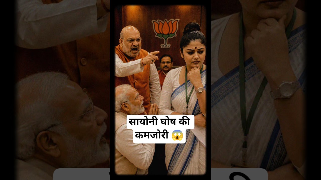 Is Saayoni Ghosh with BJP or Mamata Banerjee? 🤔 #saayonighosh #mamatabanerjee #westbengal