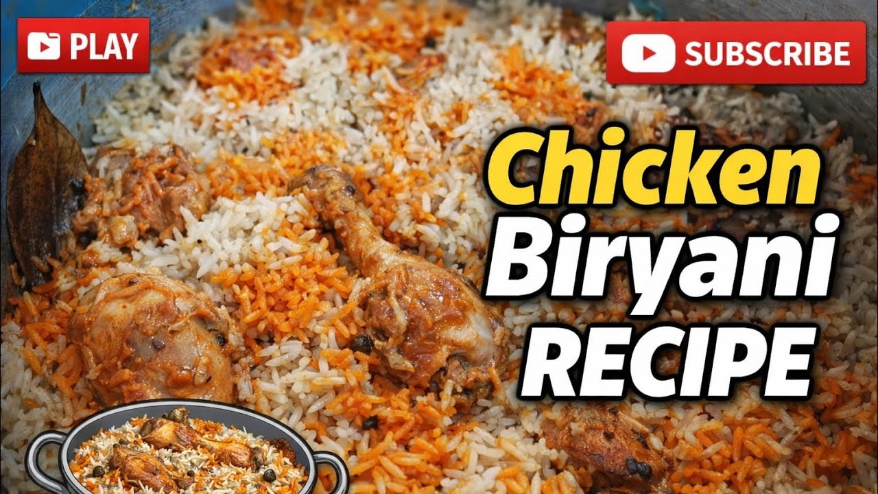 Easy Chicken Biryani at Home | Step-by-Step Recipe