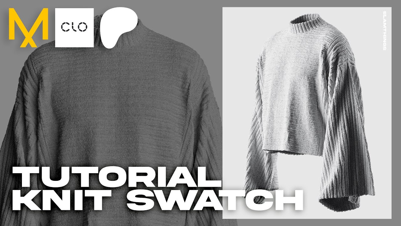 Mastering the Knit Swatch Editor in CLO 3D · Tutorial