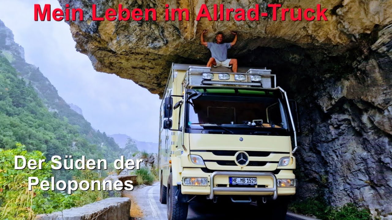 Mein Leben im Allrad-Truck, der Süden der Peloponnes - Griechenland # 27