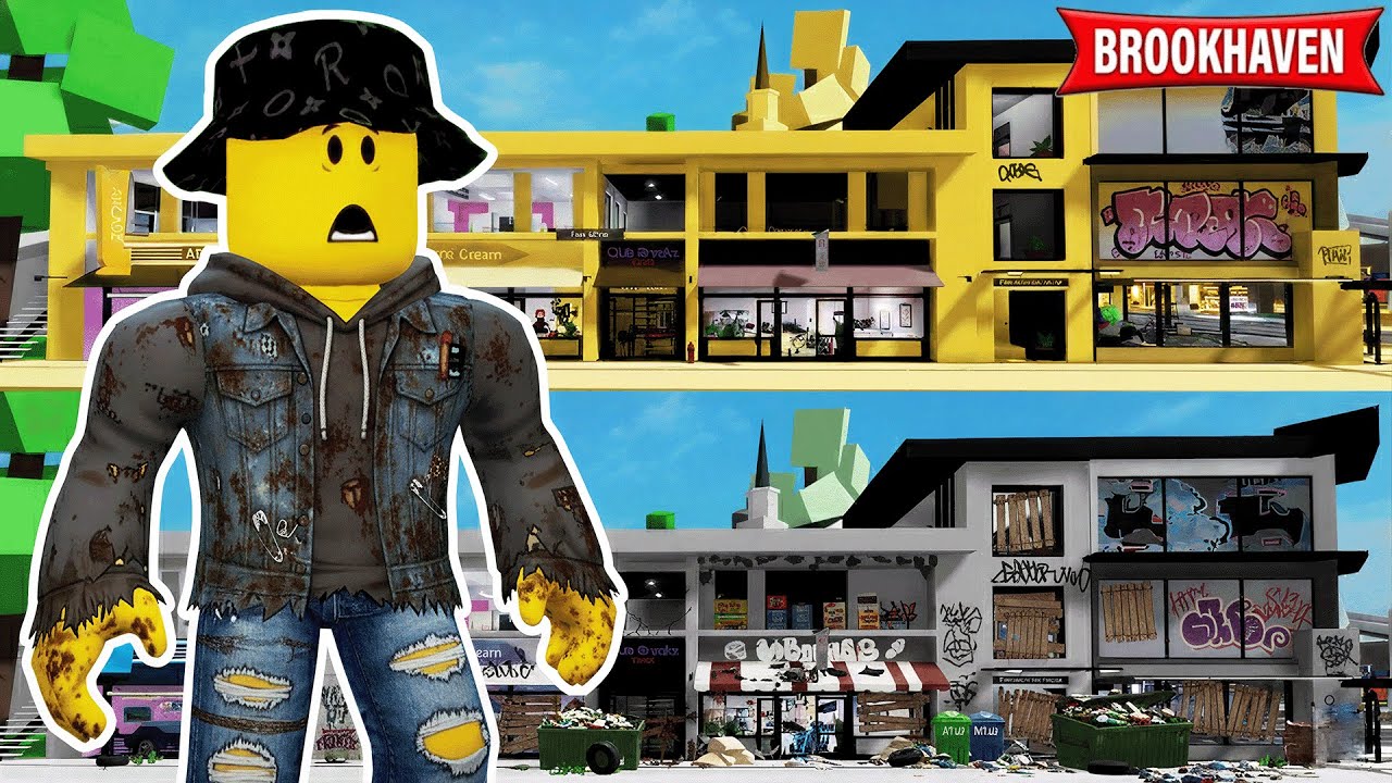 J'AI VISITÉ UNE VILLE QUI SÉPARE LES RICHES DES PAUVRES SUR BROOKHAVEN ROBLOX