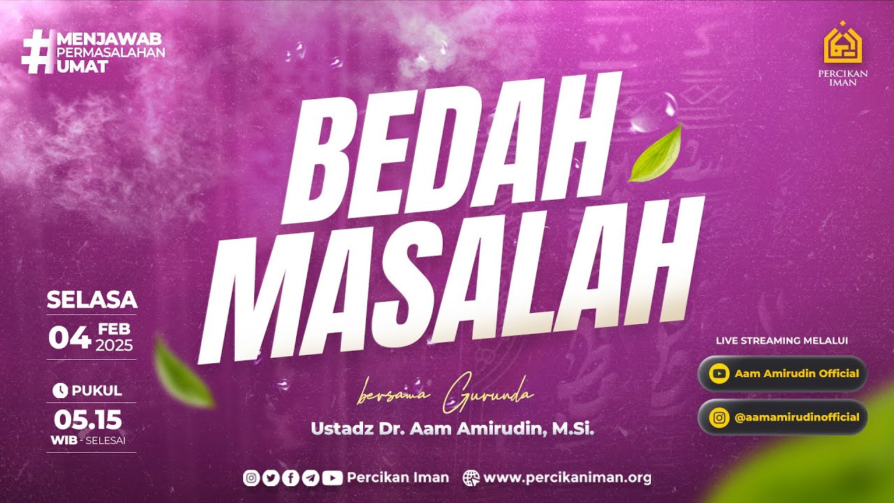 Bedah Masalah I Selasa, 4 Februari 2025