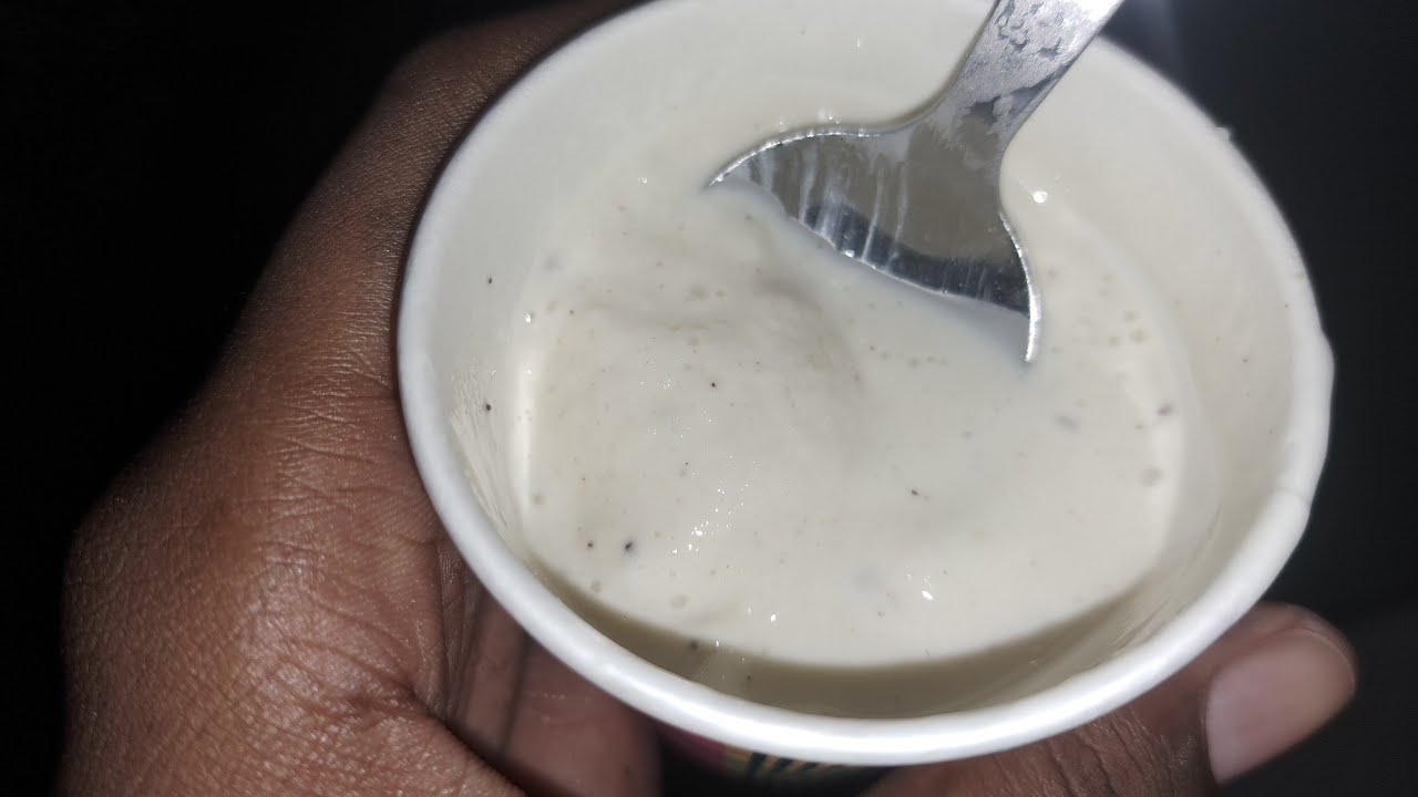 Glace au manioc