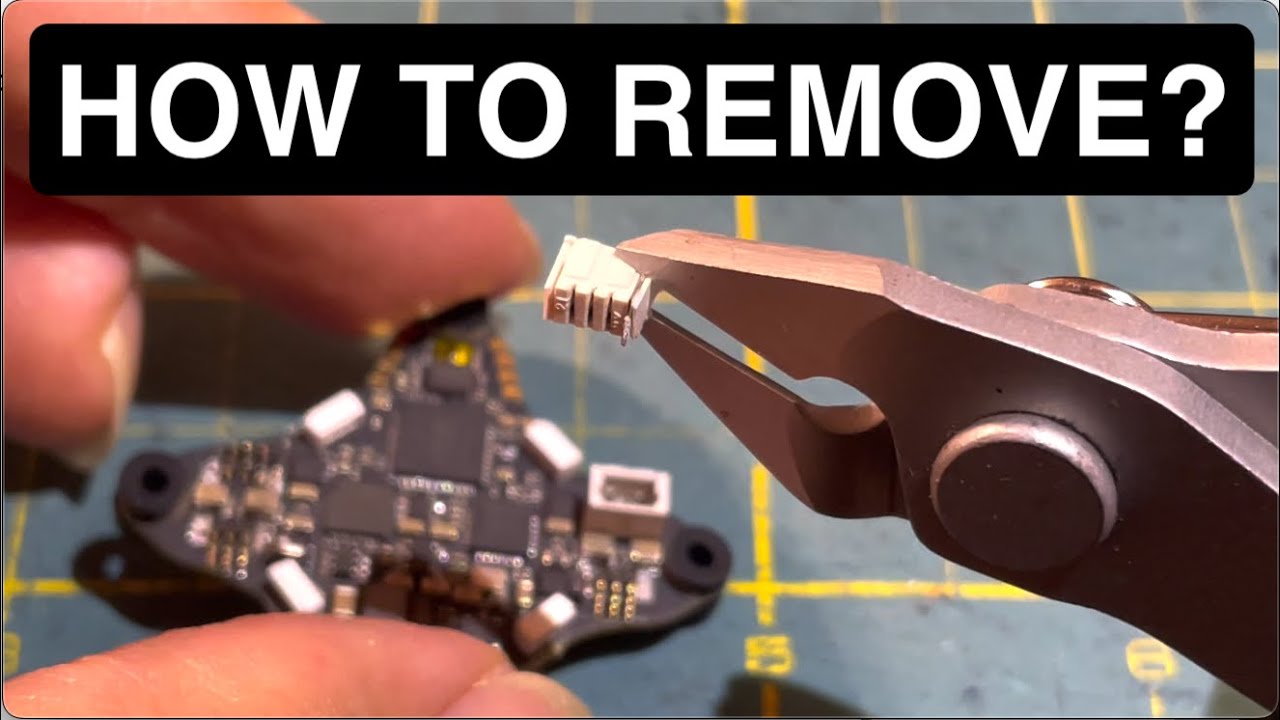 How to remove the Motorplugs from your NewBeeDrone Hummingbird V4 Whoop | Motorplug removal | NBD