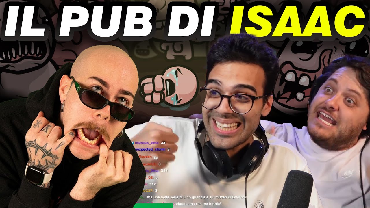Simone e Claudio si innamorano Pub di Isaac w/ Dario Moccia, Claudio Di Biagio, Panetty & Isaac Room