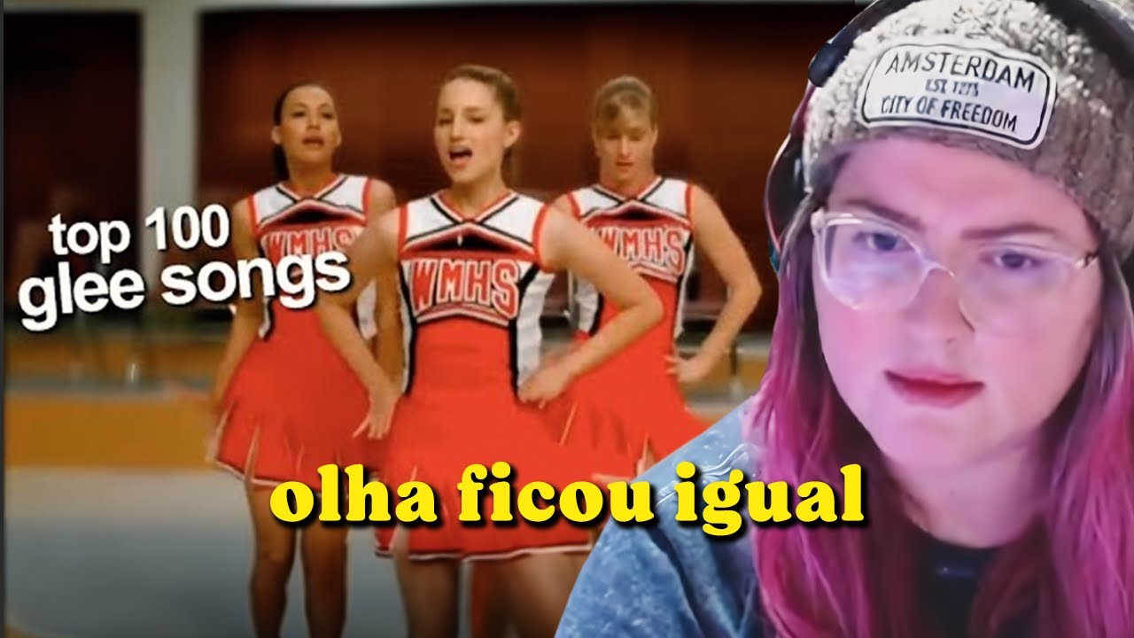 REAGINDO A TOP 100 COVERS DO SERIADO GLEE | Cortes da Bel
