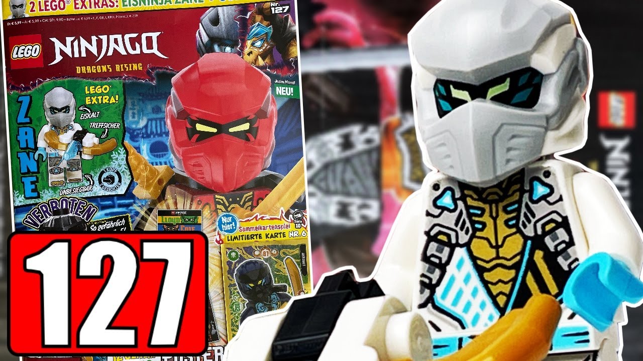 ОБЗОР на журнал LEGO NINJAGO #127