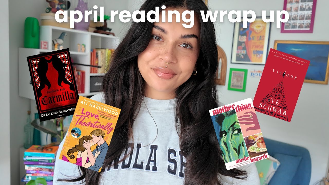 April reading wrap up 2025 - I read 4 books!