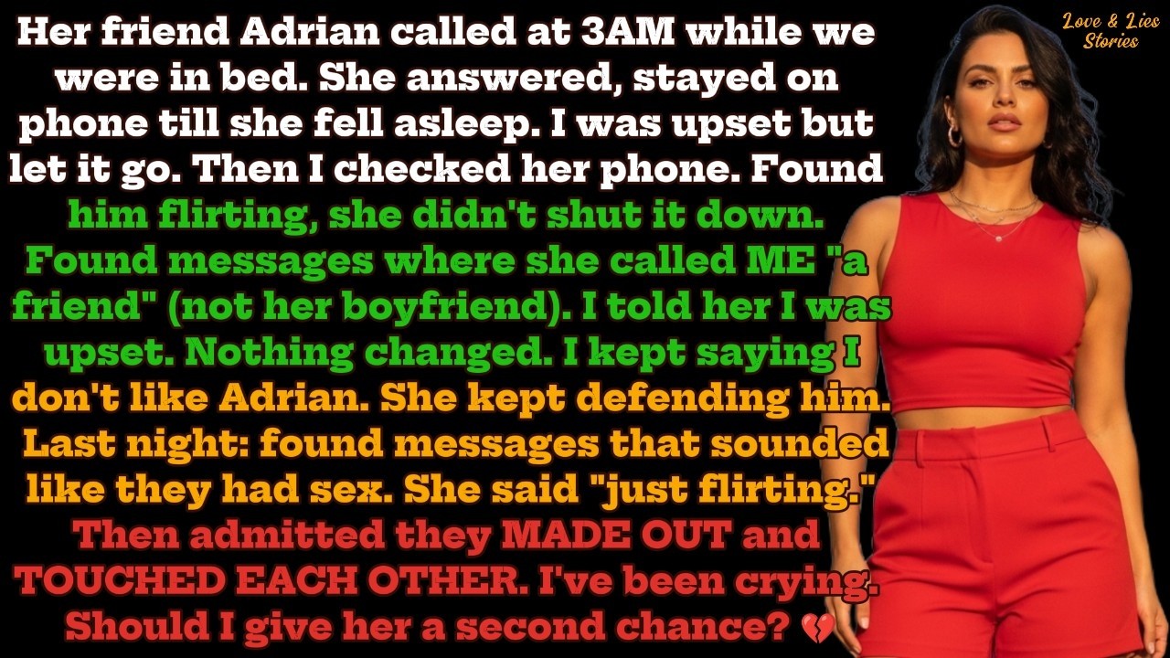 She Called Me 'Just A Friend' While Texting Him... Then I Found The Truth. Second Chance?