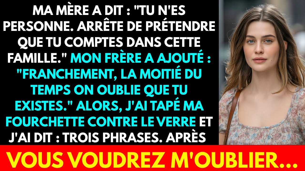 MA MÈRE A DIT : 