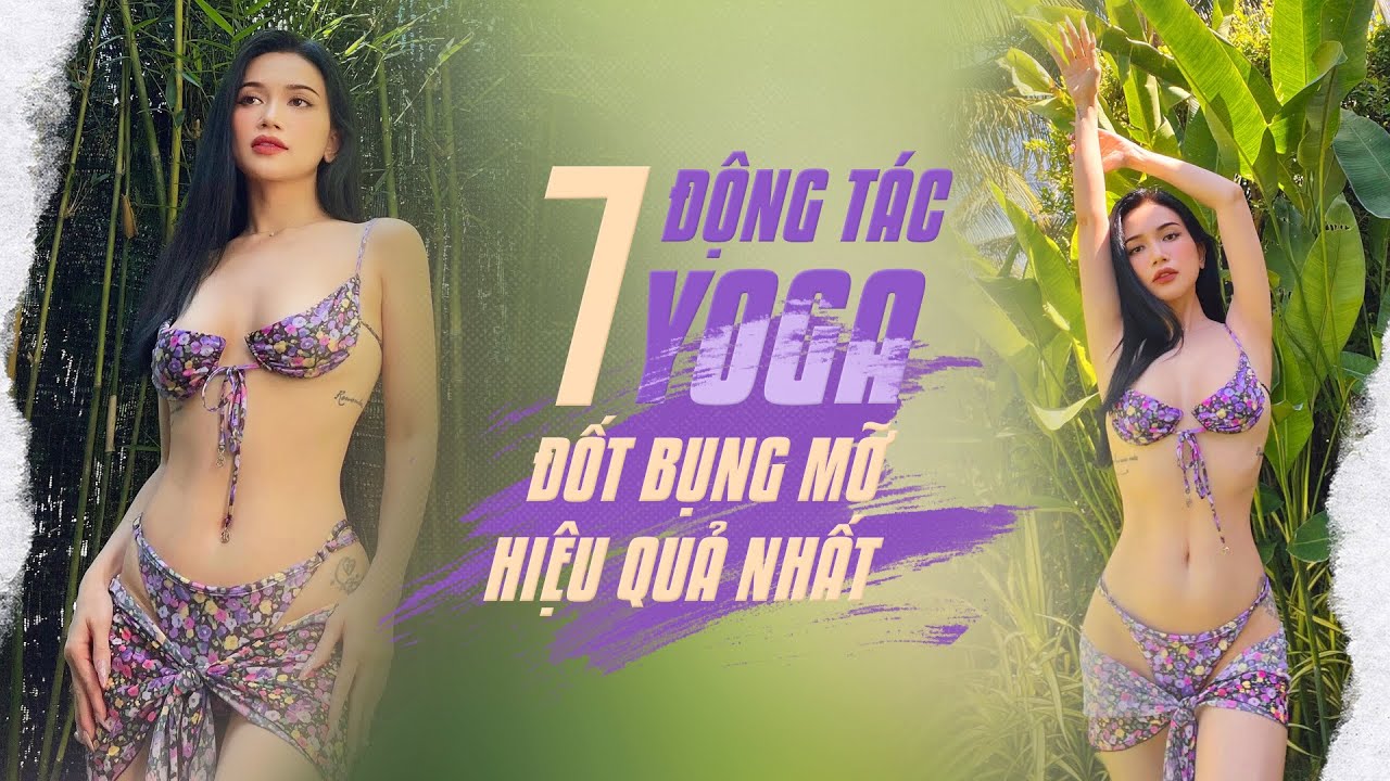 GIẢM 2cm vòng eo sau 2 TUẦN 😝 | 7 động tác YOGA đốt mỡ bụng | SITA VLOG