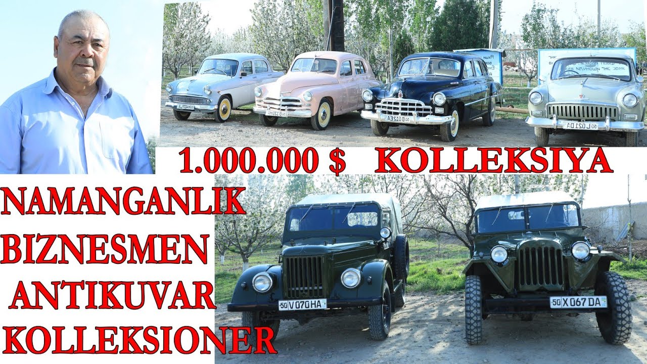 Namangan viloyat  Chust  tuman  Olmoslik  BIZNESMENI  QIMMATBAHO  KOLLEKSIYASI