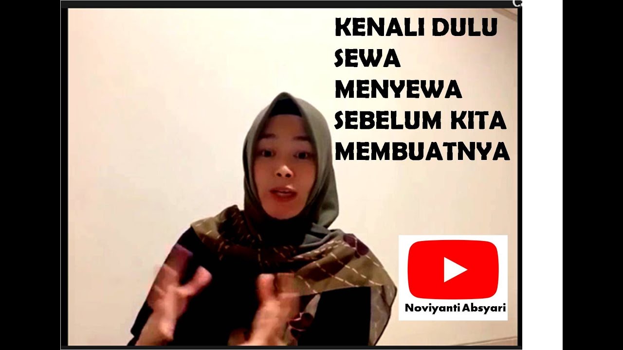 KENALI SEWA MENYEWA YUK