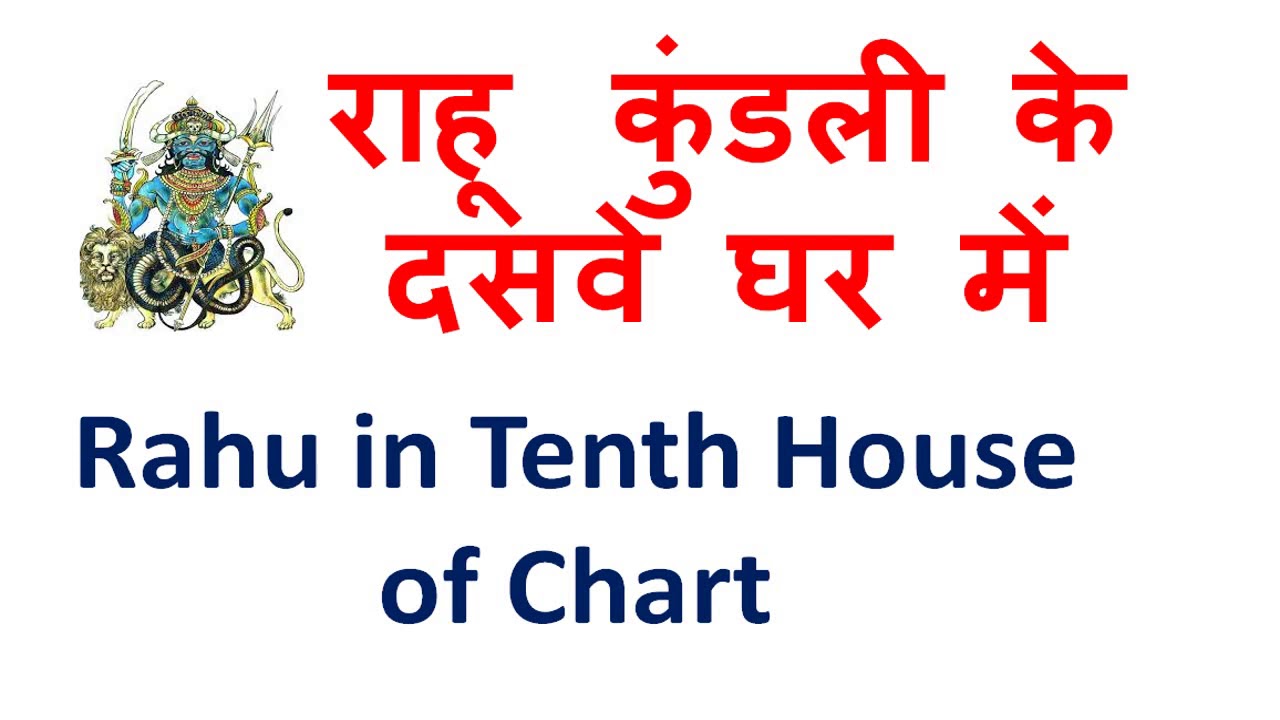 राहू  कुंडली के दसवे घर में, Rahu in Tenth House of Chart, Profession, Job and Rahu, Rahu ki Duniya