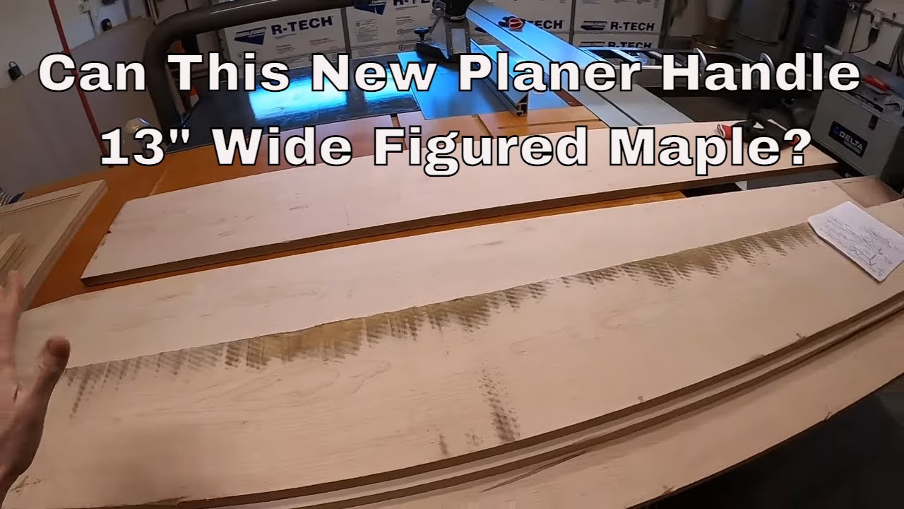 How Does The New Dewalt Planer Do On 13