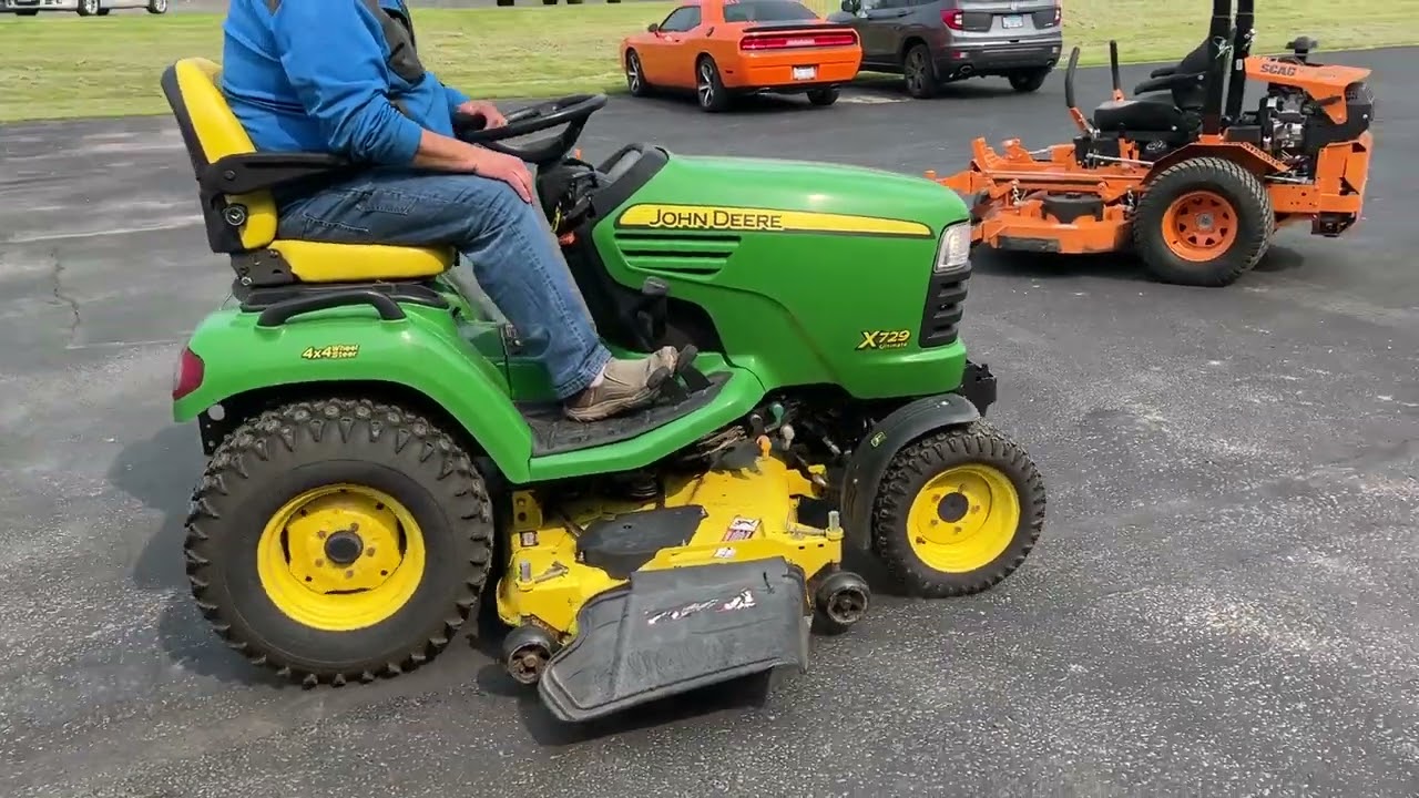 2008 JOHN DEERE X729 For Sale