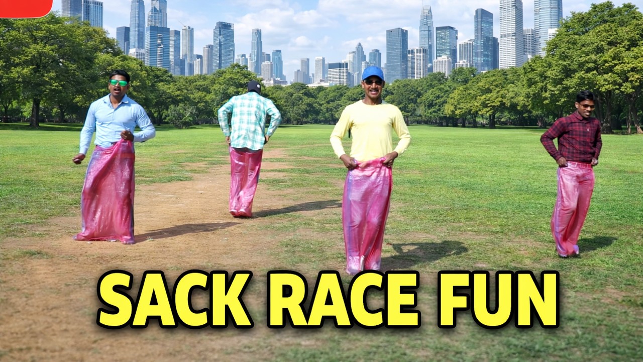 Sack Race बोरी दौड़ Challenge Winner Gets ₹50000 Cash