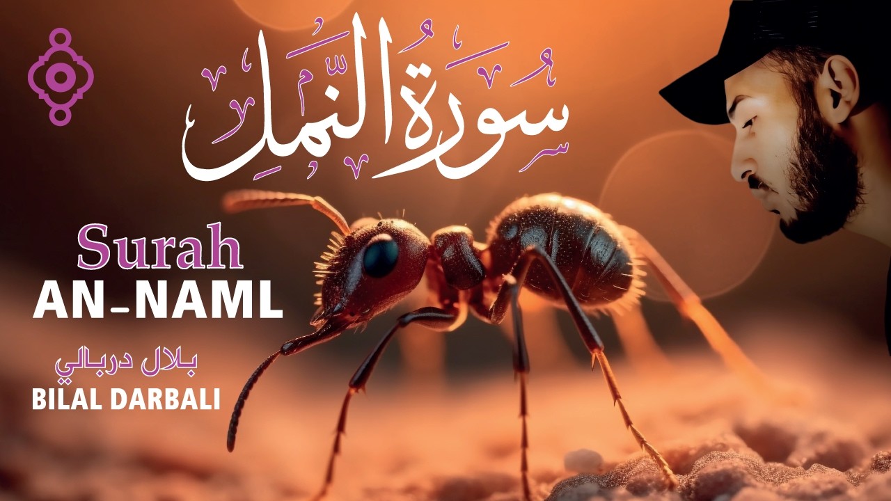 🕊️ سورة النمل بصوت مؤثر يلامس القلب | Surah An-Naml – Cheikh Bilal Darbali 🎧