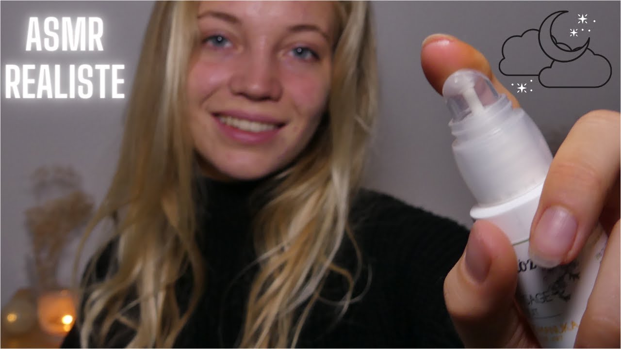 Je m'occupe de toi I ASMR Attention Personnelle (sons réalistes) I Soins du visage, hair brushing...