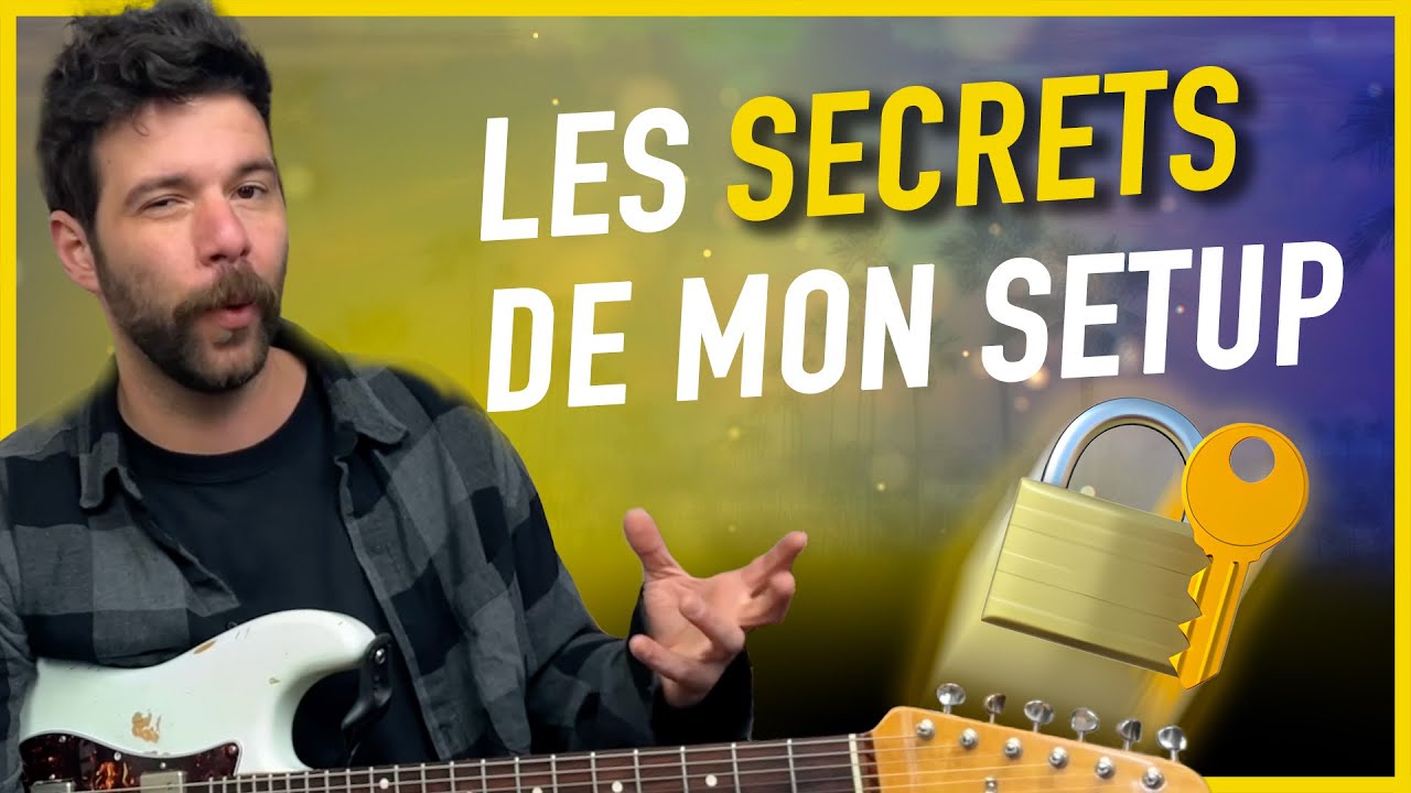 Tout savoir d'un set up de guitariste