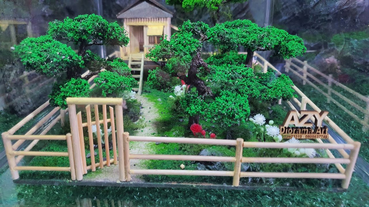 How to make a beautiful Miniature House Diorama