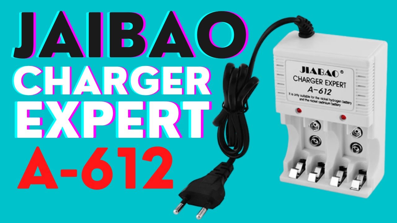 JIABAO CHARGER EXPERT A-612 CARREGADOR DE PILHAS E BATERIAS (MUITO ÚTIL EM CASA) VOCÊ VAI PRECISAR!
