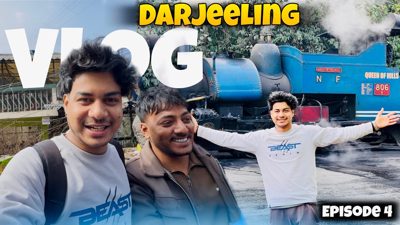 Darjeeling Toy Train 😍 | Queen of Hills Vlog | Episode 4 | MFS Vlog