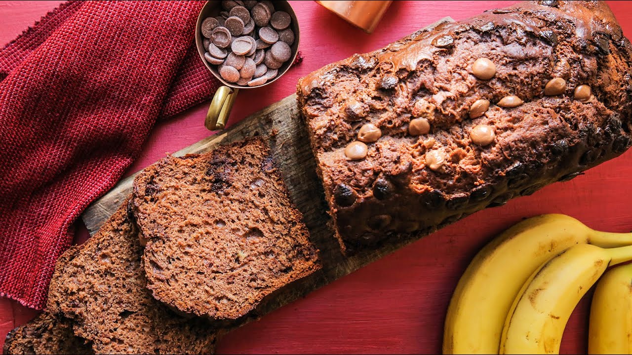 CHEC PUFOS DE BANANE ȘI CIOCOLATĂ (BANANA BREAD) I Valerie's Food