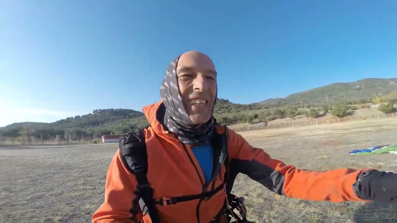 Kaz dağları güney yönüne  yamaçparaşütü uçuşu