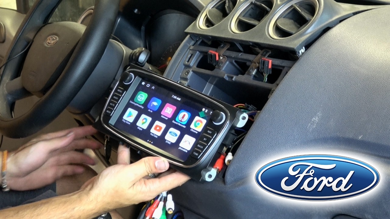 Cambiar radio por pantalla android | ford connect, ford focus, ford kuga, ford galaxy #cambiarradio