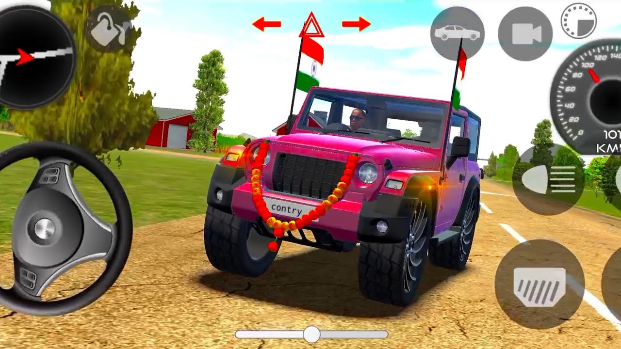 Modified mahindra Thar 😈 car game : Indian car ( gadi wala game ) Android gameplay 2026