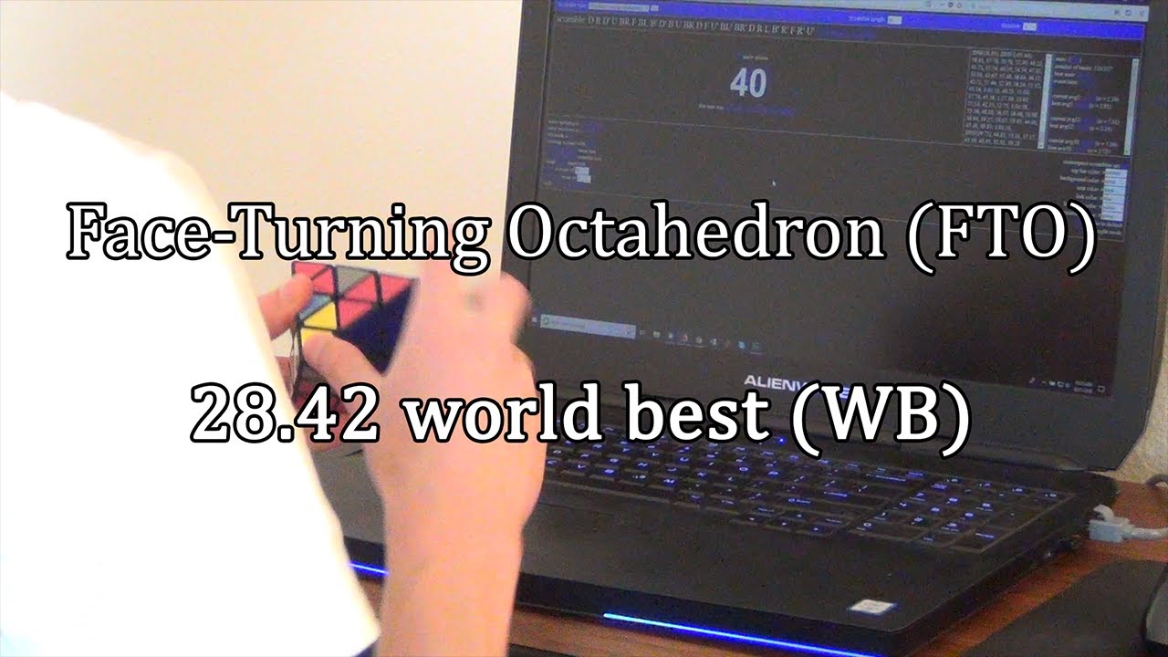 Face Turning Octahedron in 28.42 Seconds (Former World Best)