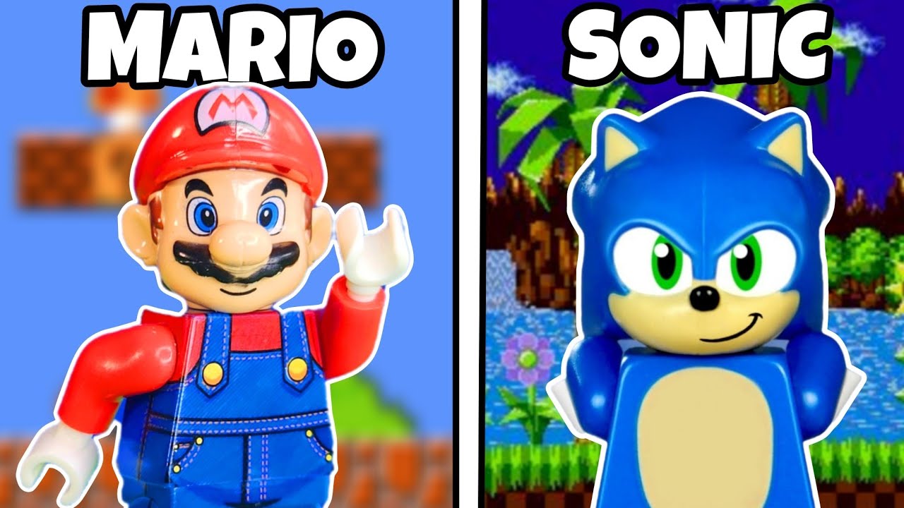 I Built POPULAR Video Game Minifigures in LEGO…