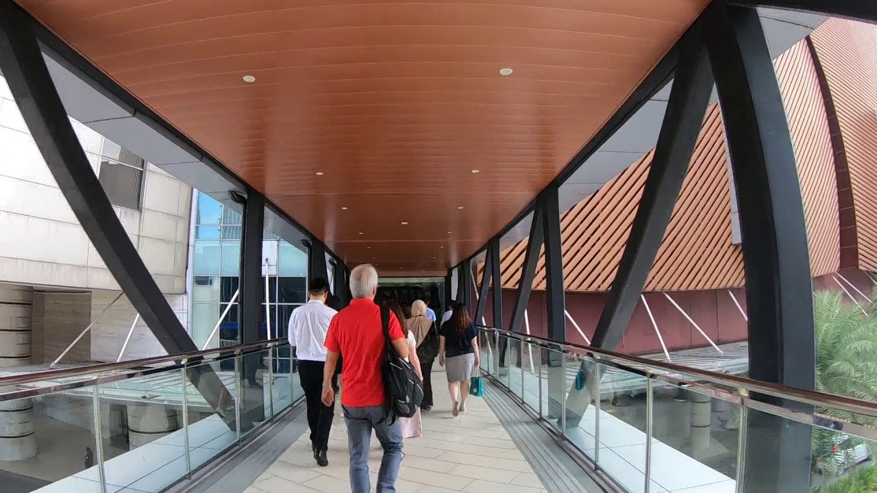 LRT KL | Link Bridge to Mid Valley | Abdullah Hukum LRT Station