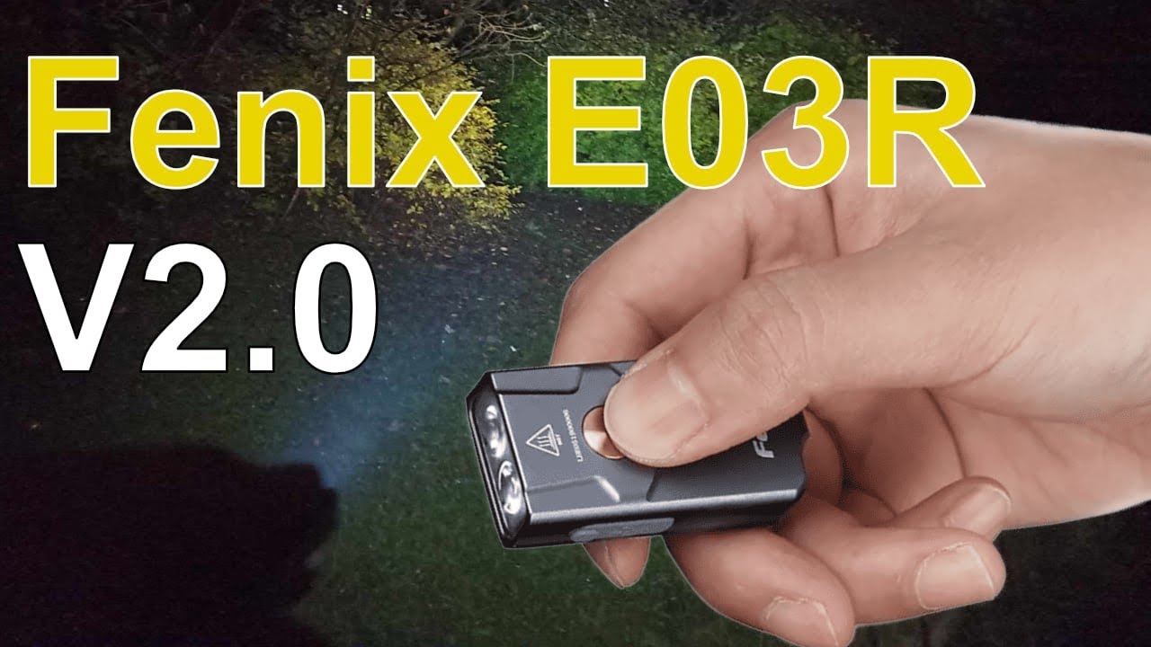 Fenix E03R V2.0 - (Takmer) dokonalé EDC svietidlo