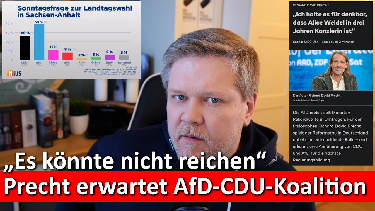 Wenn SPD & Grüne scheitern: Öffnet die CDU der AfD die Tür?