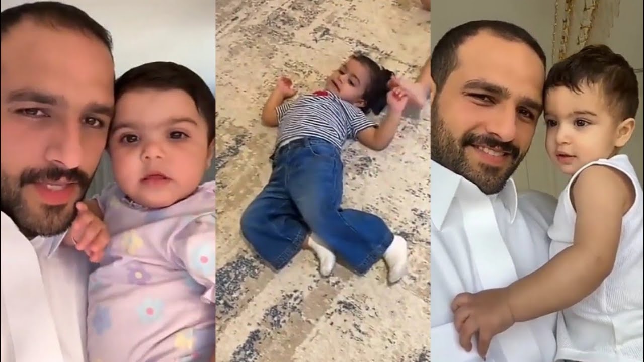 نامت بالارض فجاءه و بترقص😂😲عيال اخواته سليمان و سليمان و تيا يحبوه🤗😍يحيي الودعاني