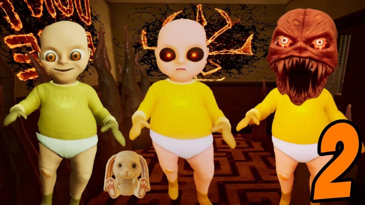 The Baby in Yellow - Gameplay  Walkthrough Part 2 - bunny Chapter New Update  (ANdroid/ios)