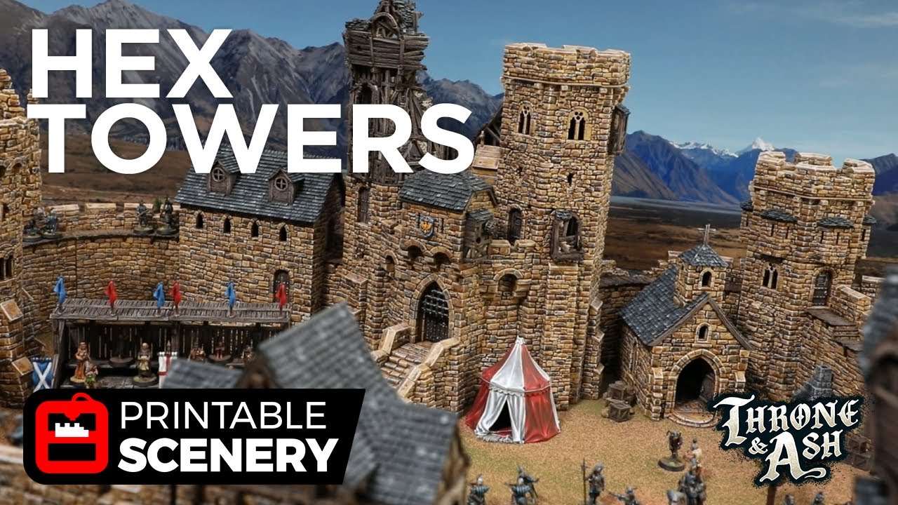 HEX Towers from Throne & Ash