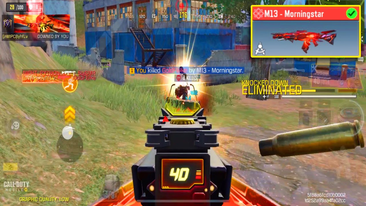 *NEW* Mythic M13 Morningstar Gameplay 😍| Solo vs Squad | Call Of Duty Mobile Battle Royale Gameplay