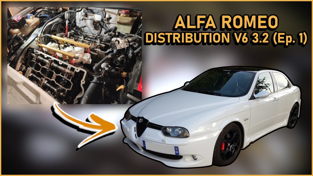 Que les galères commencent ! Ep. 1 Distribution du V6 3.2 d'Alfa Romeo 156 GTA