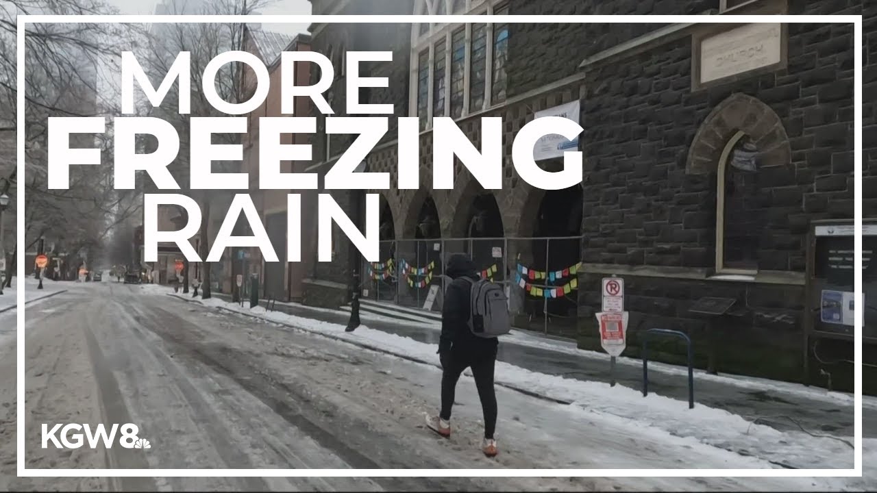 More freezing rain: Latest on winter weather in Portland