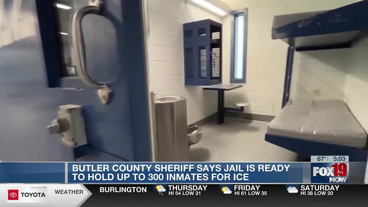 Butler County Sheriff says jail is ready to hold up to 300 inmates for ICE