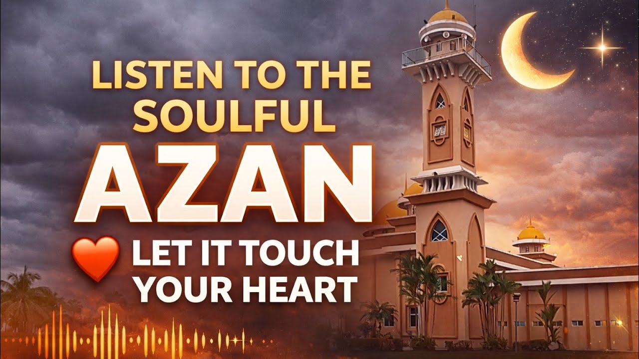 Heart Touching Maghrib Azan from Malaysia 🇲🇾 | Azan Emotional #azan #ramadan 