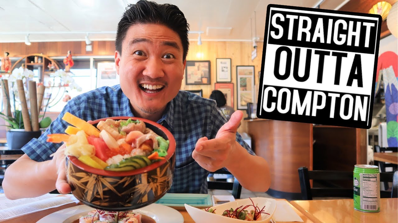 Rare SUSHI RESTAURANT in COMPTON is one of LA's Highest Rated Spots!