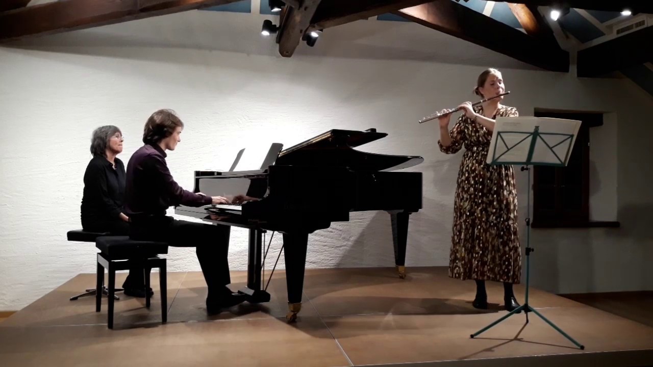 J.S.Bach - Flute sonata in b-minor, Largo (2nd mvt.)