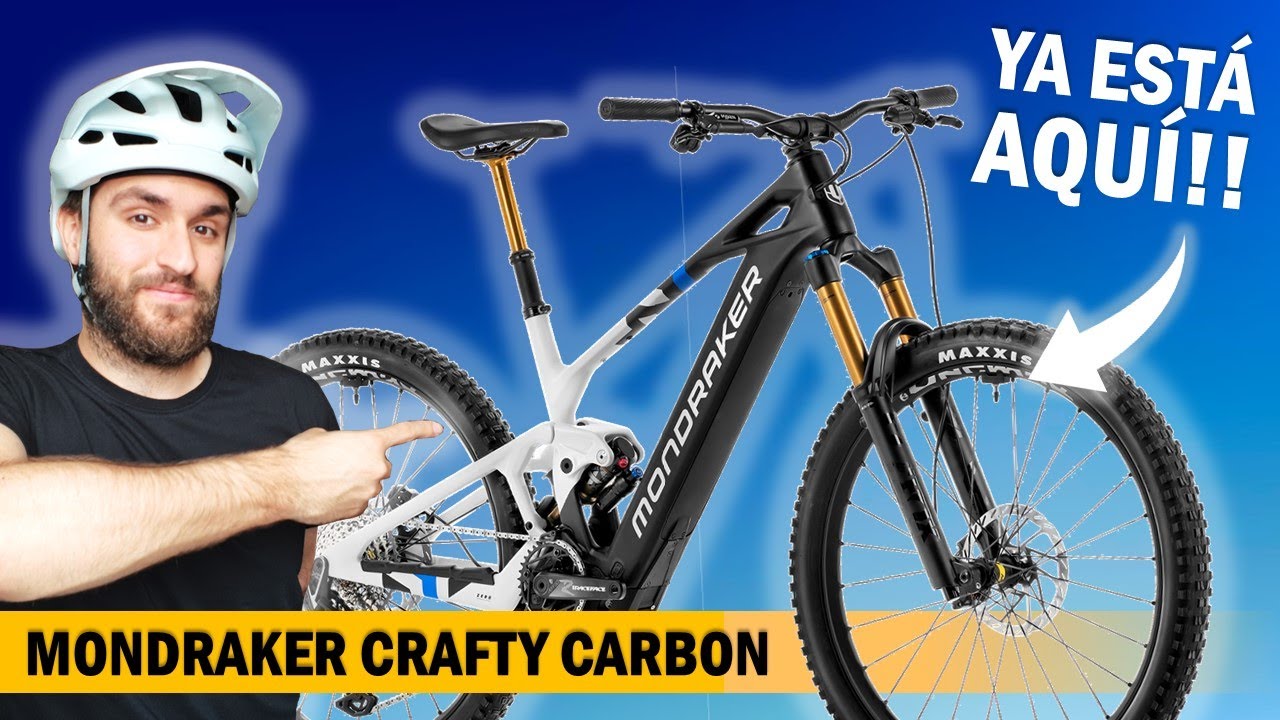 📣 La EBIKE más esperada es la NUEVA MONDRAKER CRAFTY CARBON 2025 ⚡️