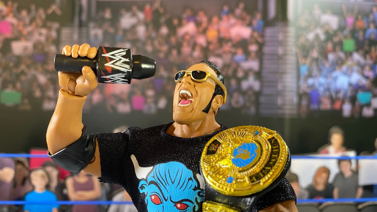 The Rock WWE Mattel Ultimate Edition Amazon Exclusive